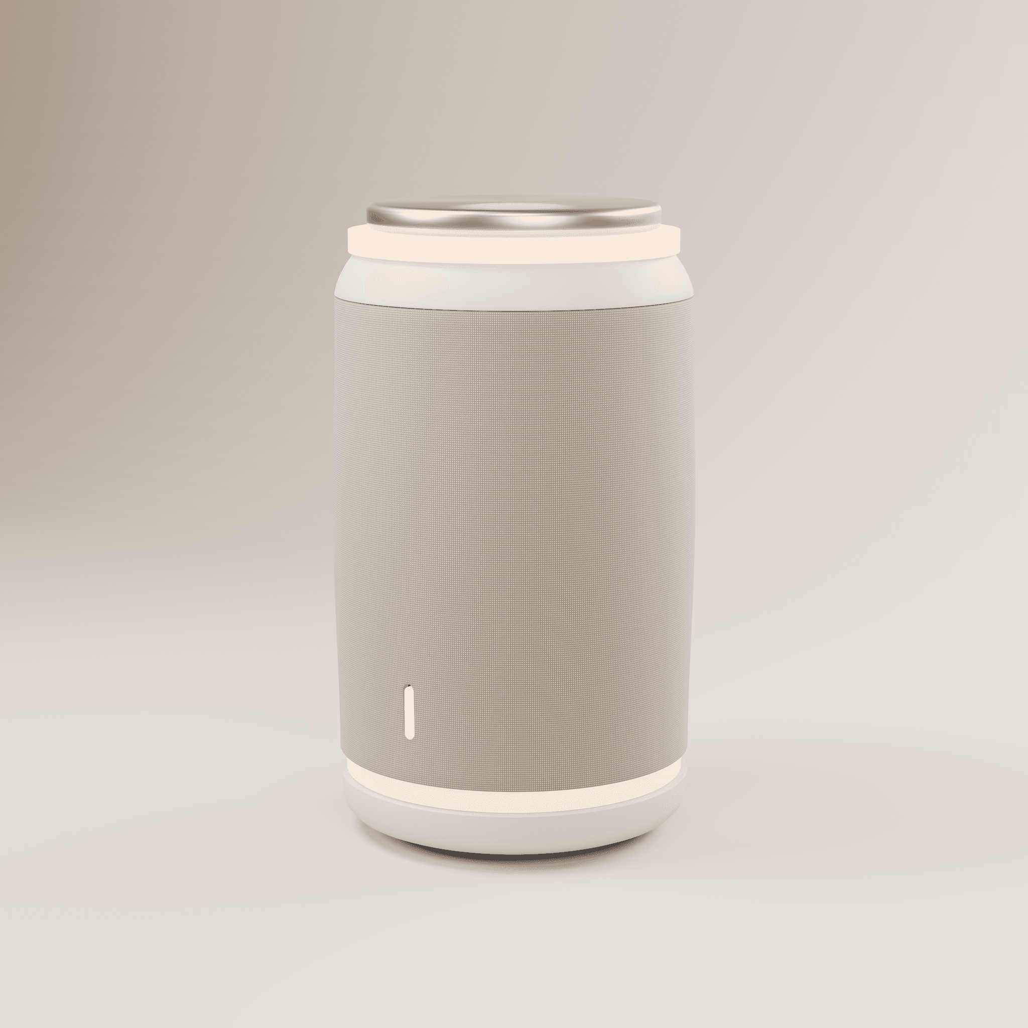 Wireless speaker product render, front view